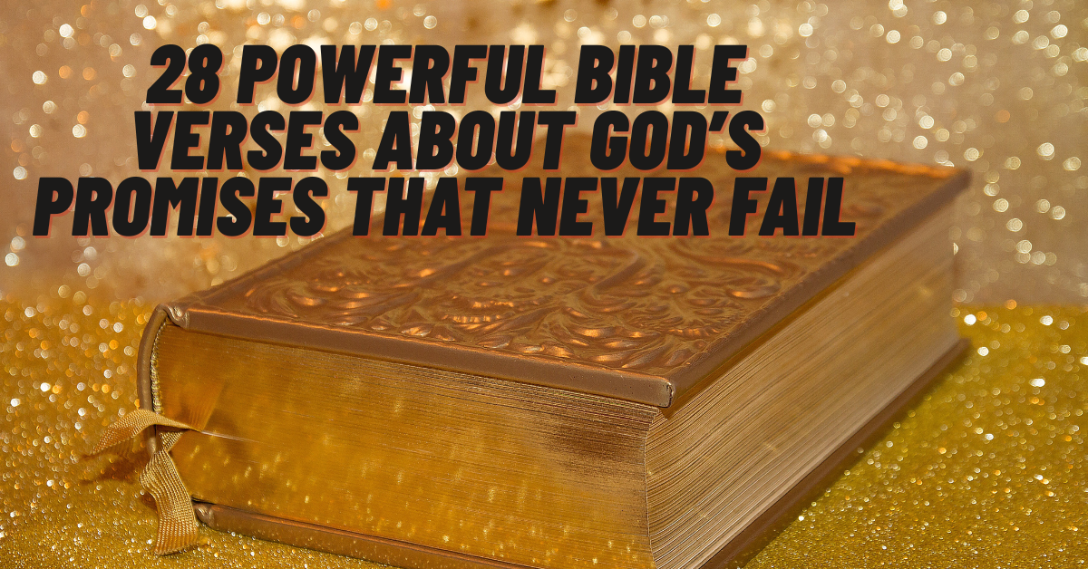 Bible verses about God’s promises for hope, faith, and guidance in life