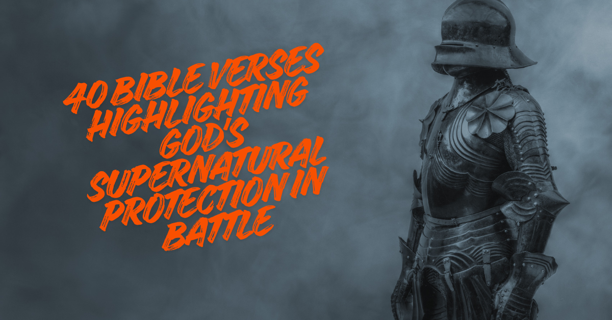 bible verses about protection in battle