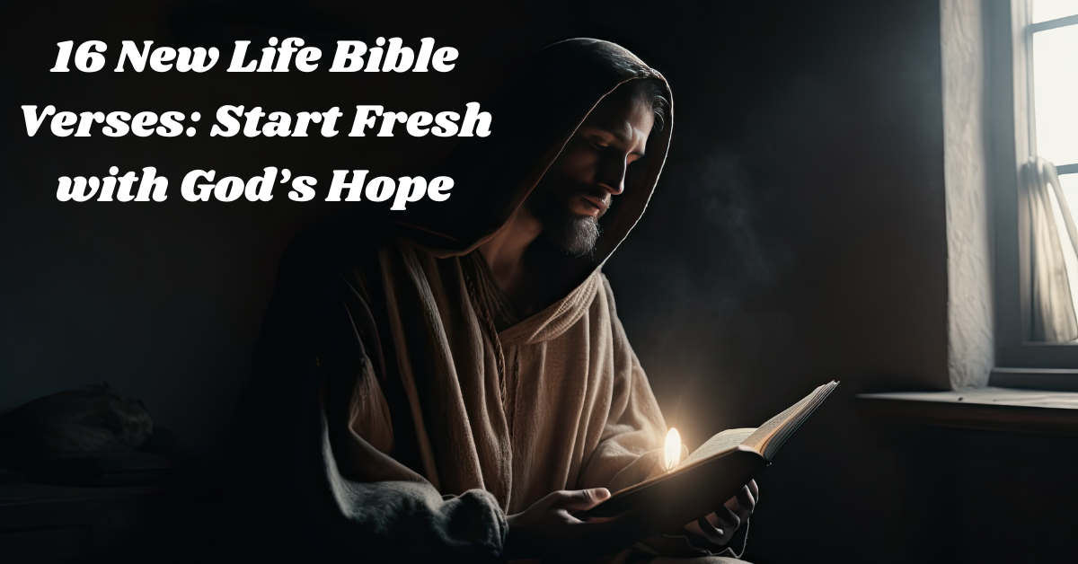 new life bible verses for fresh start and hope