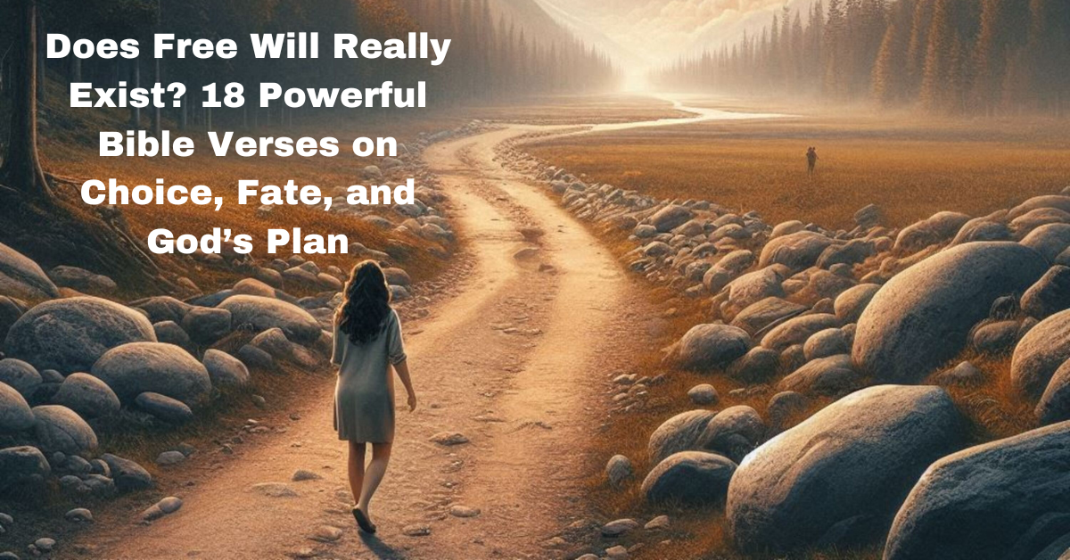 Free will Bible verses about choice fate and God’s plan