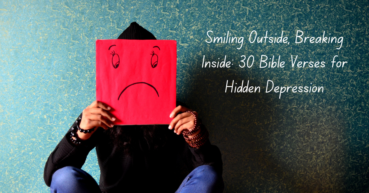 Hidden depression bible verses for silent struggles, emotional healing, and finding peace through scripture