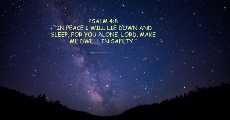 30 Powerful Bible Verses for When You Can't Sleep at Night